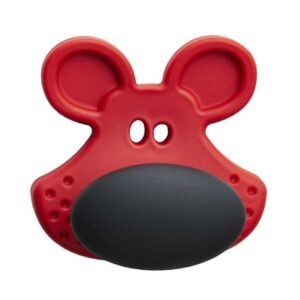 Dewie Cabinet Knob 59 x 57mm Red & Black (EACH)