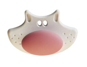 Koda Cabinet Knob 74 x 53mm White & Pink (EACH)