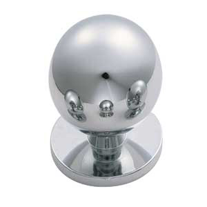 CARLISLE BRASS CH6CCP Cupboard Knob (ball) 25mm PC (EACH)