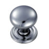 CARLISLE BRASS Cupboard Knob (with Loose Rose) 32mm PC (EACH)