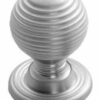 CARLISLE BRASS M1005SC Queen Anne Cupboard Knob 35mm SC (EACH)