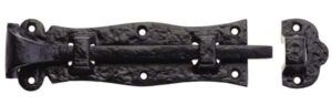 7133-8 Door Bolt Straight 203mm Antique Black (EACH)