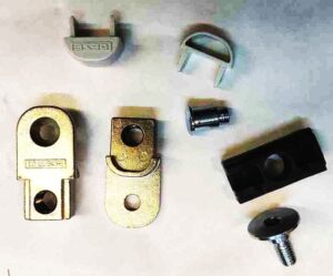 GEZE 129216 Spare Block/Screw/Caps Boxer Guiderail (PACK)