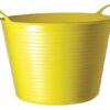 Large Flexi-Tub Bucket 42 Litre Yellow (EACH)