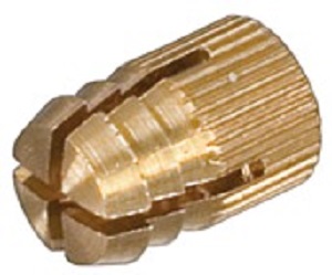 HAFELE 051.45.004 Spreading Dowel Brass M4/5.2x8 (EACH)