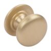 HAFELE Jude Knob Brass Brush Brass D30x26mm (EACH)