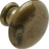 HAFELE 122.49.110 Carton Knob 40mm Antique Brass (EACH)