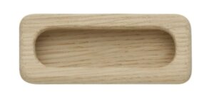 HAFELE 192.52.405 Flush Pull 94x40mm Oak (EACH)