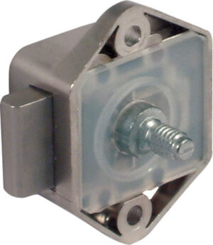 HAFELE 211.61.106 Mini Push Lock Case 15mm Brown (EACH)