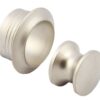 HAFELE 229.01.613 Pushbutton Knob  Rosette 16mm Board Nm (EACH)