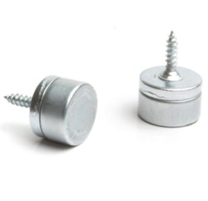 HAFELE 246.24.600 Magnetic Catch Flush Nickel Plated 2kg (SET)