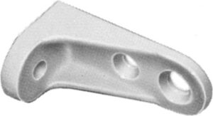 HAFELE 260.13.721 Rear Panel Connector Pl.white (EACH)