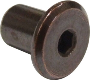 HAFELE 264.75.162 Sleeve Nut M6 Bronzed (EACH)