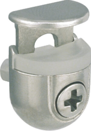 HAFELE 284.04.611 Glass Shelf Support 17mm NP (EACH)