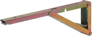 HAFELE 287.41.915 Sprung Folding Bracket St Galv 380mm (EACH)
