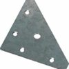 HAFELE 290.08.940 Corner Brace Plate 82x82mm ZP (EACH)
