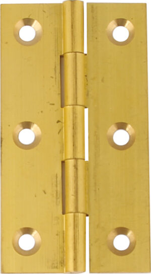 HAFELE 354.24.053 Solid Drawn Brass Butt Hinge BP 76x40x1.6 SC (HINGE)