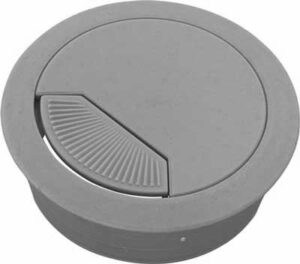 HAFELE 429.99.628 Cable Outlet 60mm Dia Light Grey (EACH)