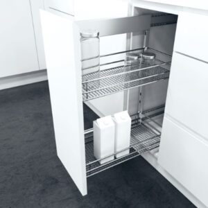 HAFELE 546.40.340 Basket 90deg Mesh Set 150mm Chr (SET2)