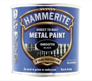 Hammerite Smooth Black 250ml (EACH)