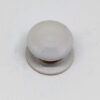 HEATHERLEY Wardrobe Knob 38mm Plain White (EACH)