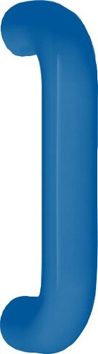 HEWI 111G Pull Handle 115x20mm Mid Blue Nylon (EACH)
