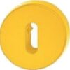 Escutcheon Key (52x9) Yellow Nylon (PAIR)