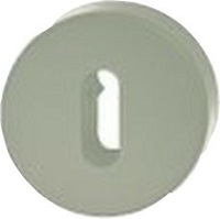 HEWI Escutcheon Key (52x9mm) Stone Grey Nylon (PAIR)