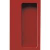 HEWI Flush Pull Handle 100 x 60mm Burgundy (EACH)