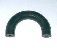 HEWI 548RD50 Cabinet Pull Handle 50x10mm Dark Green (EACH)