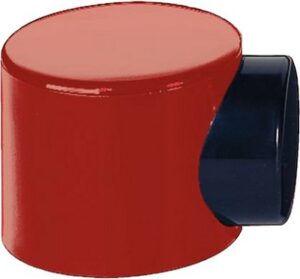 HEWI Door Stop Floor Mounted 64x43mm Ruby Red (EACH)