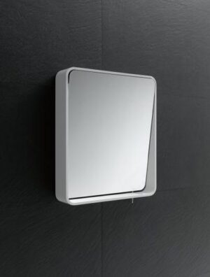 HEWI 800.01.10060 Adjustable Tilt Mirror 580x680x115mm White (EACH)