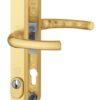 HOPPE 1710RH/3259N-ZA/3633N 3582296 Pvc Lever Tokyo SEcure 242x3292 215fix Gold (SET)