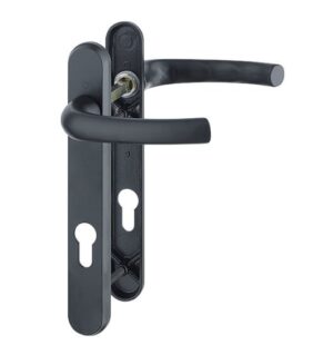 HOPPE 1710RH/3370N/3360N 2758499 Upvc Levers Tokyo 220x32 92mm 122fix Black (SET)