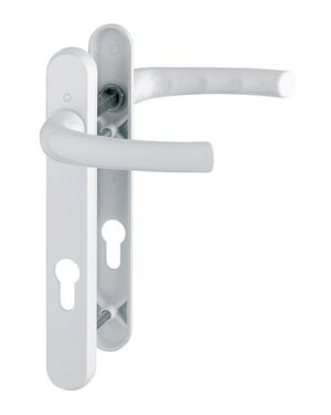 HOPPE 1710RH/3370N/3360N 2758405 Upvc Levers Tokyo 220x32 92mm 122fix White (SET)