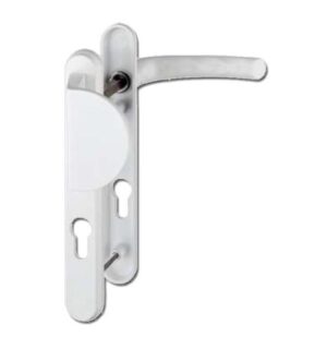 HOPPE 554/3360N/1710 L17466 Upvc Lever/fixed Pad 240x30 92 122fix Silver (SET)