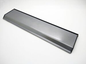 Steel Letter Tidy 330x80 Silver Grey (EACH)