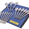 IRWIN Blue Groove Flat Bit Set 17pc (SET)
