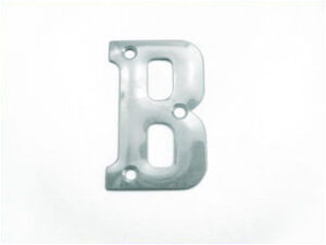 Letter B 50mm Stainless Steel (EACH)