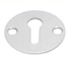 HERITAGE BRASS V1010-PC Escutcheon Key Plain Round 32mm CP (PAIR)