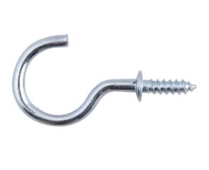 Cup Hook Shouldered 38mm ZP (EACH)