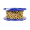 Oval Link Chain 13mm x 1m PB (METRE)