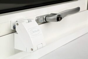 JACKLOC Titan Folding Window Restrictor White (EACH)