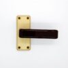 KENRICK Lever Latch Furn Gold/brown (SET)