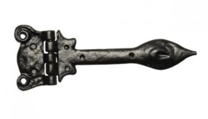 KIRKPATRICK 1128 6 Black Iron Cabinet Hinge 6 AB (HINGE)