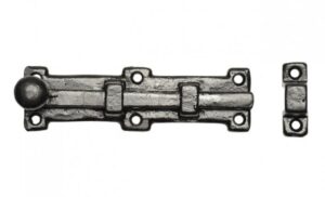 KIRKPATRICK 1155 6 Door Bolt 6 Antique Black (EACH)