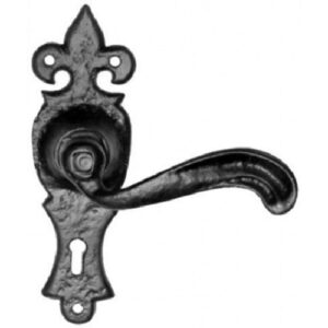KIRKPATRICK 2442/LK 2442-WK Lever Lock Furniture Antique Black (SET)