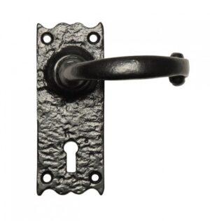 KIRKPATRICK 2488/LK 2488 LK Lever Lock Furniture Antique Black (SET)