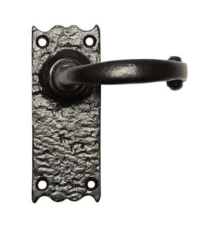 KIRKPATRICK 2488/LT 2488 LT Lever Latch Furniture Antique Black (SET)