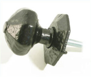 KIRKPATRICK 3064 3064 Centre Door Knob 70mm Antique Black (EACH)